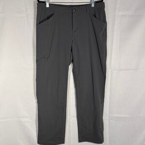 Patagonia stretch Charcoal athletic drawstring Pants size 16 charcoal gray